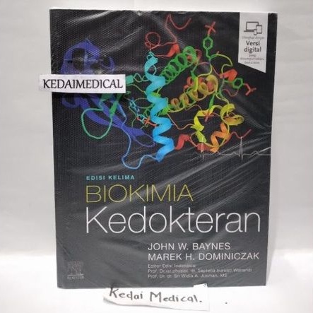 (ORIGINAL) BUKU BIOKIMIA KEDOKTERAN EDISI 5 TERBARU 2020