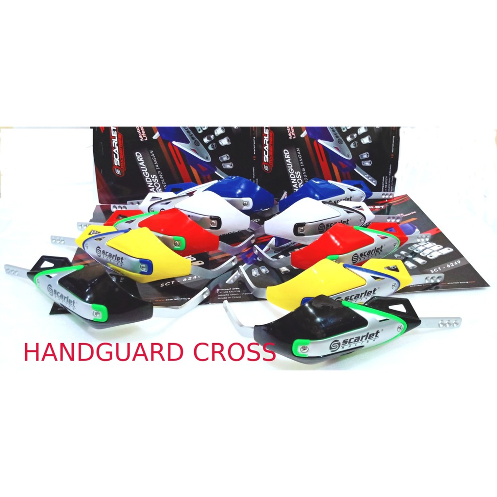 handguard cross untuk semua motor pelindung tangan