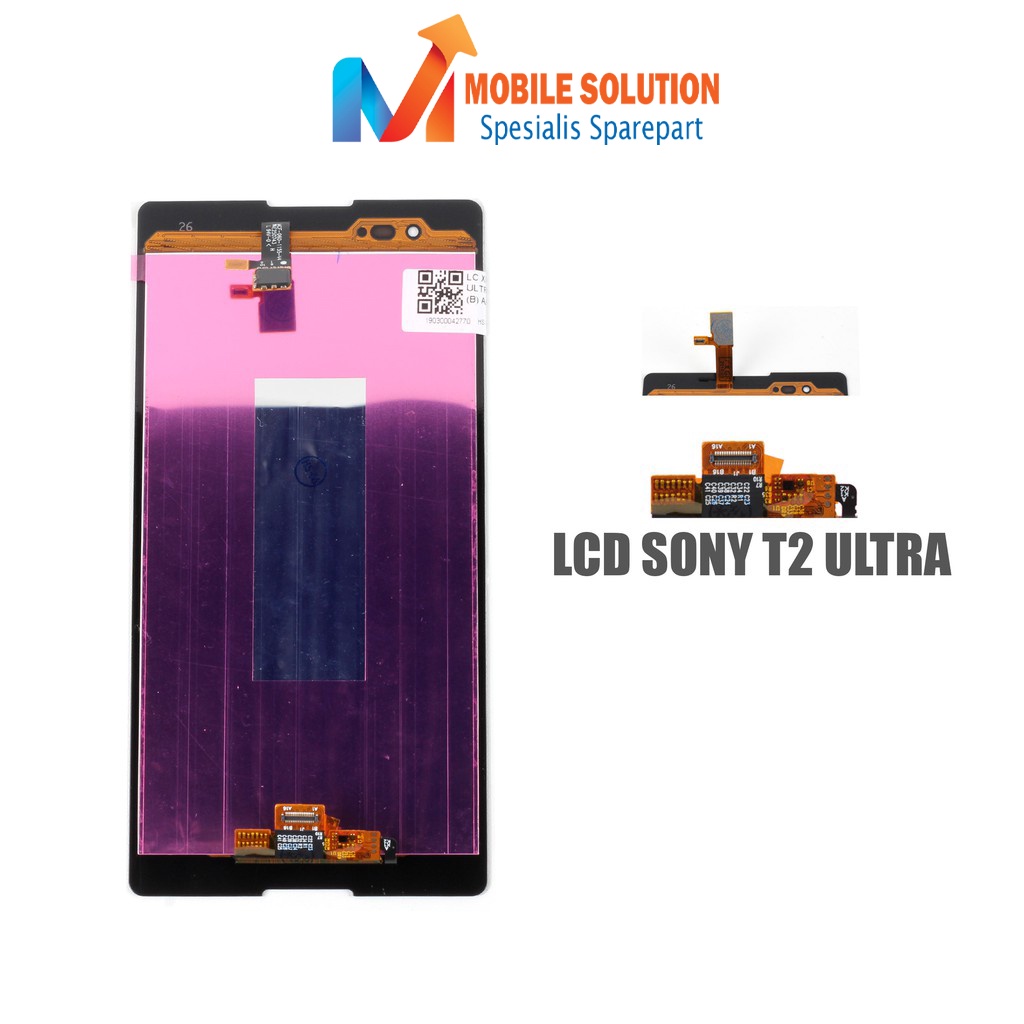 Grosir LCD Xperia T2 Ultra ORIGINAL 100%  Fullset Touchscreen Garansi 1 Bulan + Packing / Bubbel