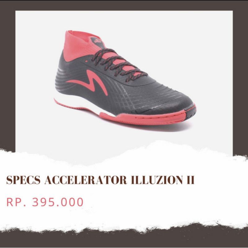 SEPATU SPECS ACCELERATOR ILLUZION II ORIGINAL