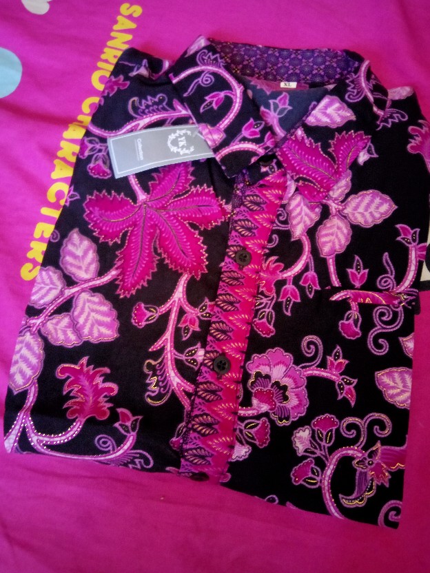 Kemeja Batik Prada Dewasa Lengan Pendek Premium Jumbo