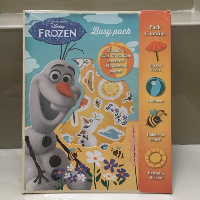 

Frozen Busy pack