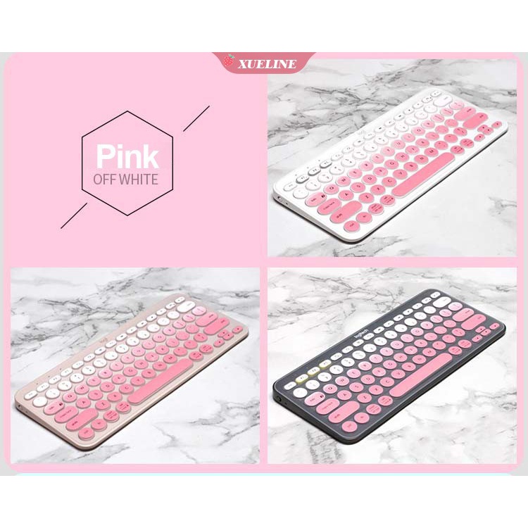 Logitech K380 Cover Pelindung keyboard Wireless Bahan Silikon Anti Debu / Air