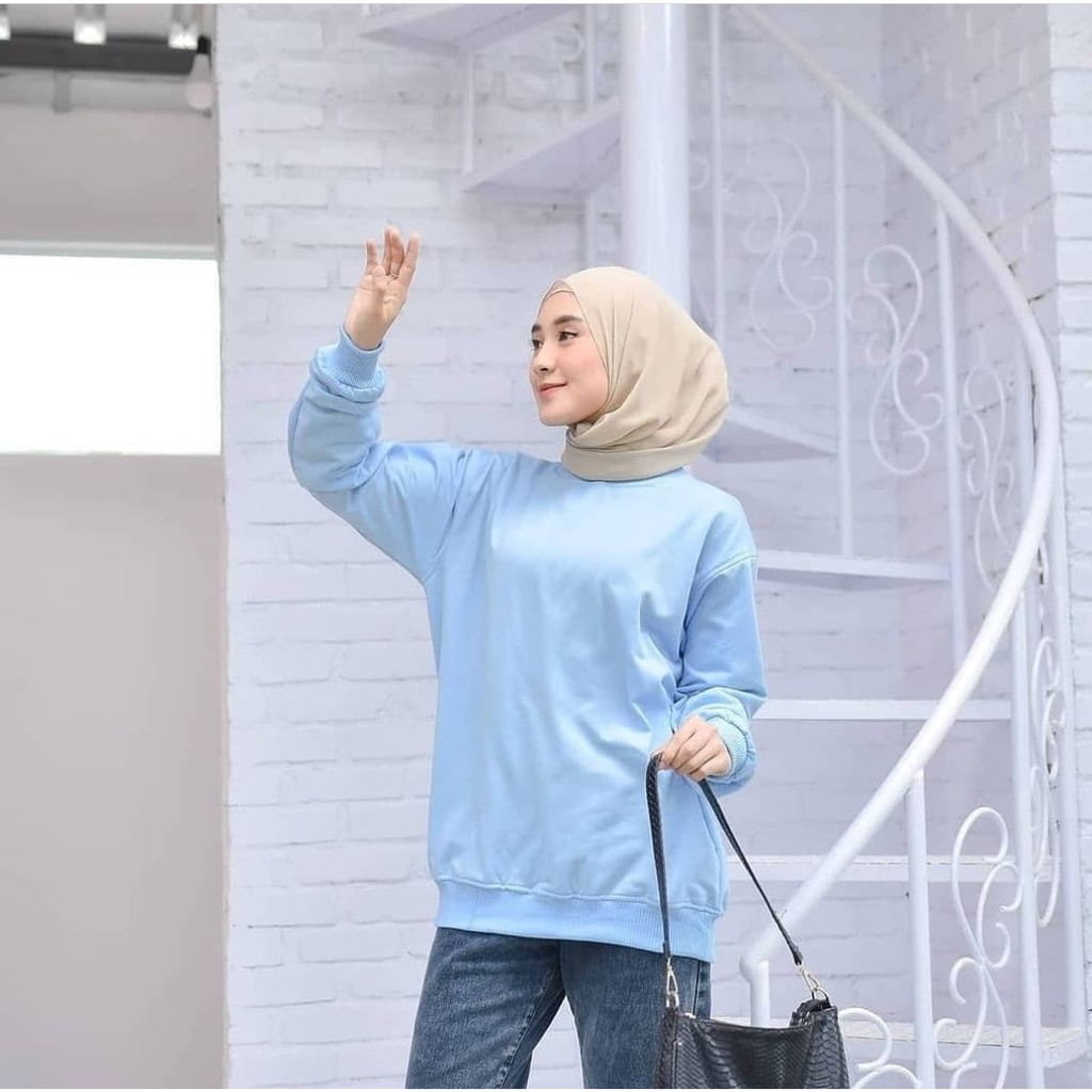 Basic Sweater Polos - Sweater Wanita-Pria