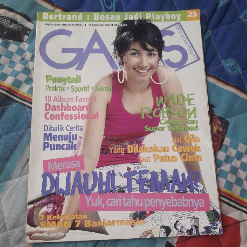 MAJALAH GADIS NO.25,EDISI 14 - 23 SEPTEMBER 2004