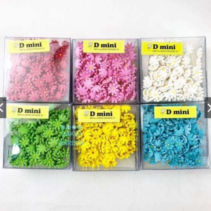 

Big Sale Gumpaste Hiasan Bunga kecil Dmini / hiasan kue bunga gumpaste - Dmini Blue Diskon