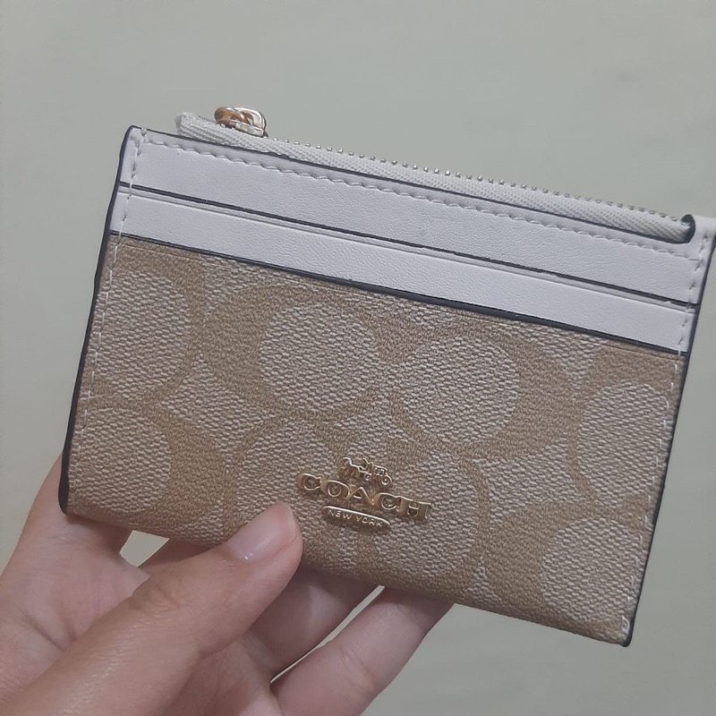 Coach Zip Card Case