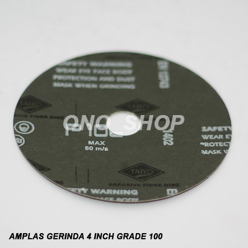 Amplas Gerinda 4 Inch Grade 100