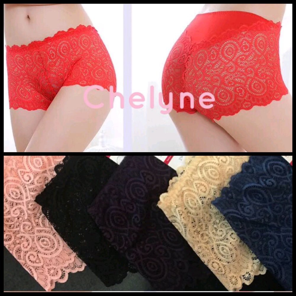 (COD) Celana Dalam Wanita Sexy Transparan boxer Seamless G string Motif C211/ 3pcs dan 6pcs /  RANDOM / BISA SATUAN