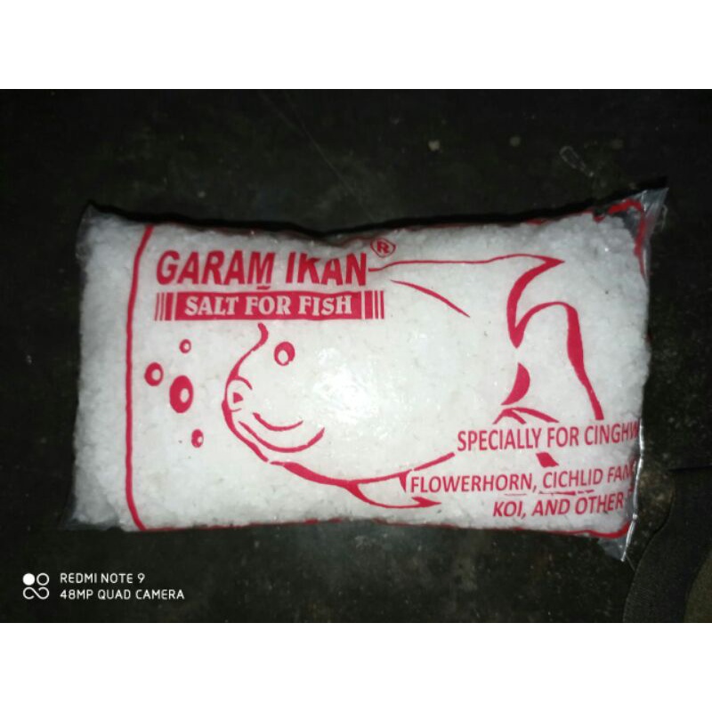 Garam Ikan / obat ikan hias / Garam Murni / Garam Krosok / Garam Ikan Kristal