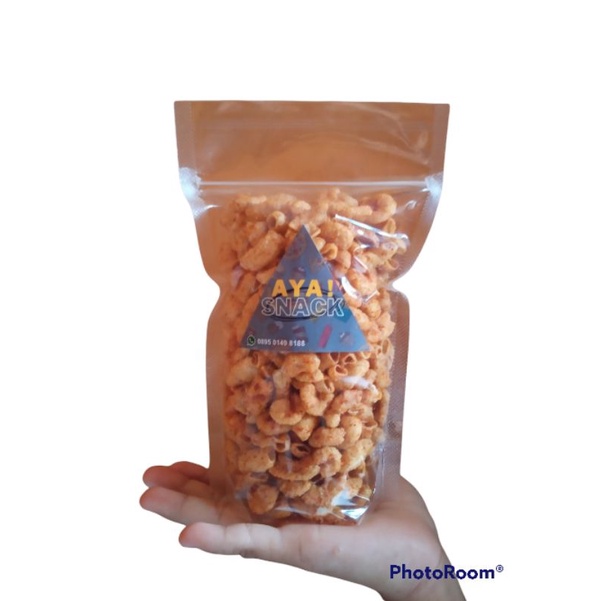 

Snack makaroni pedas gurih