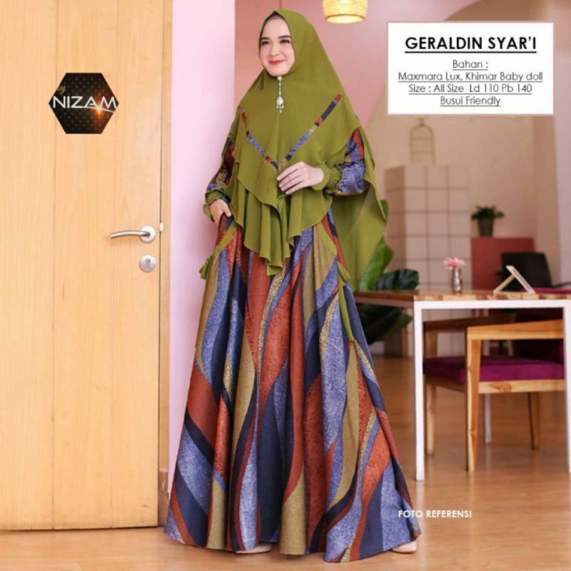 GERALDINE SYAR'I PRODUK ORI SOLO