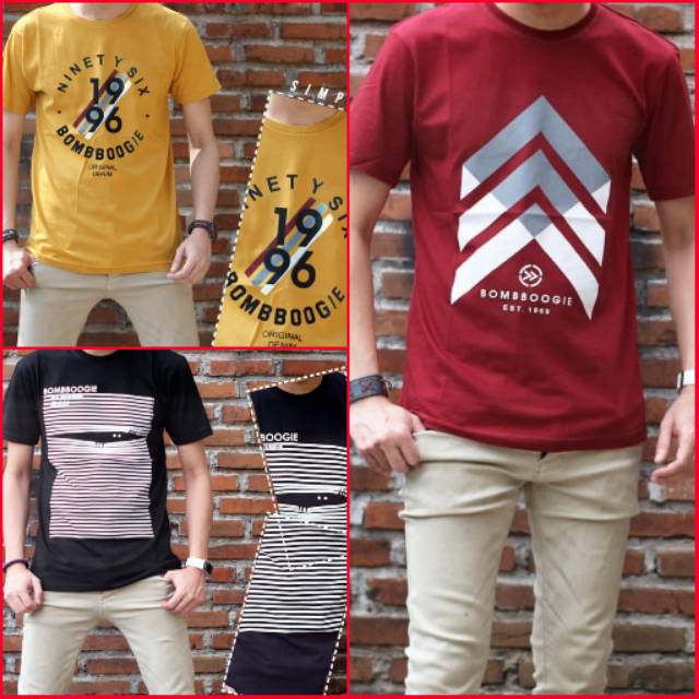 TERLARIS KAOS  BOOMBOGIE KAOS  DISTRO BOMBBOOGIE  Shopee  