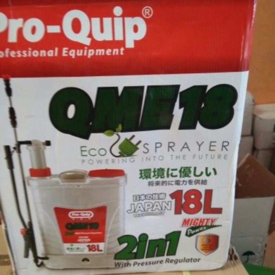 Alat Semprot Hama ELEKTRIK / Knapsack PROQUIP 2 IN 1 USA PROQUIP QME18