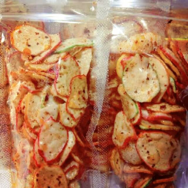 

kerupuk seblak daun jeruk