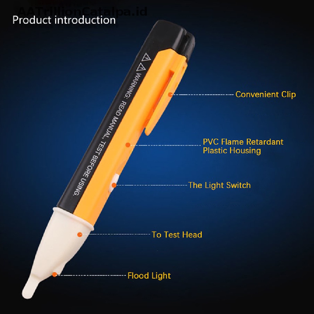 Aatrillioncatalpa Pensil Tes Induksi Non-Kontak Dengan Lampu