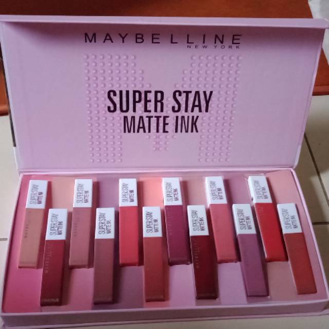 LIPSTIK MAYBELLINE BOX LUSINAN
