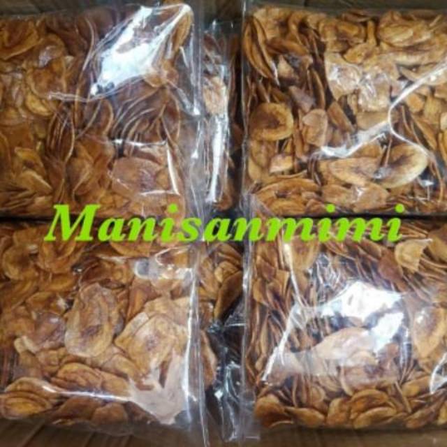 

keripik pisang coklat madu 500gr/bgks