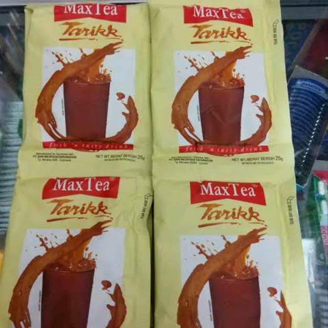 

Teh Tarik Max Tea Srenceng 10 Pcs x 25 gr