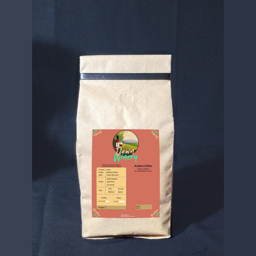 

Kopi Arabica Yellow Bourbon - Wine Process. Single Origin Papandayan
