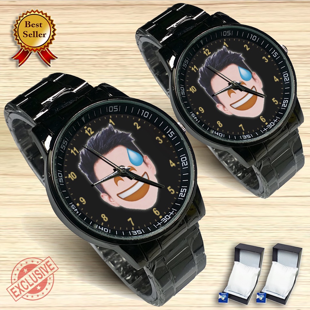 {Exclusive} Jam Tangan Couple ARIEL NOAH (Satuan/Seapasang)