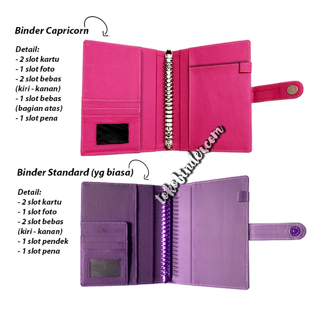

BINDER CUSTOM 26 RING CAPRICORN
