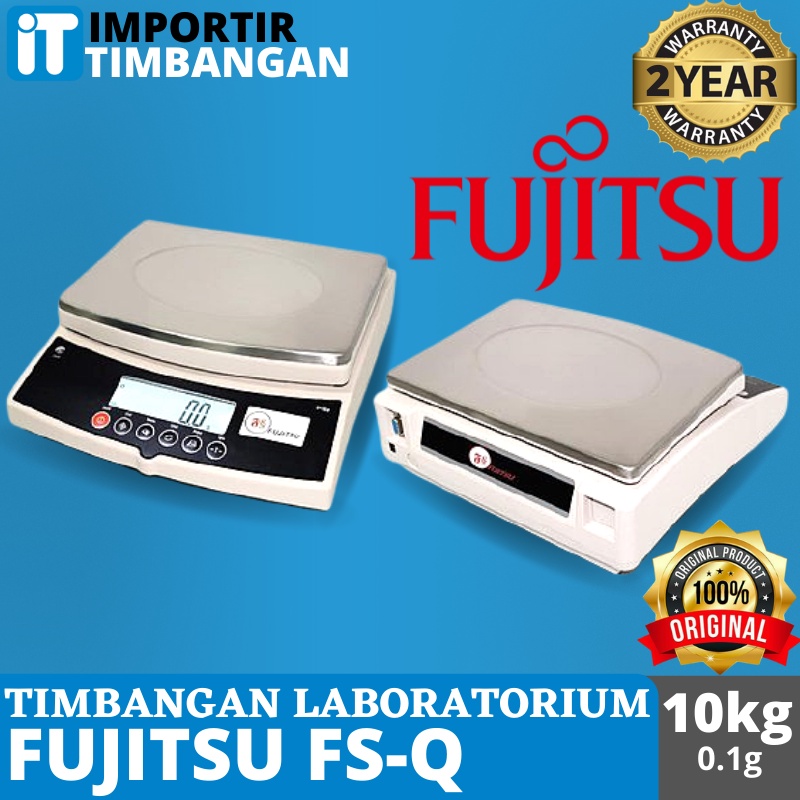 TIMBANGAN DIGITAL MERK FUJITSU FS-Q LABORATORIUM 10kg/0.1g TIMBANGAN LAB 10KG/0.1g New Original Gara