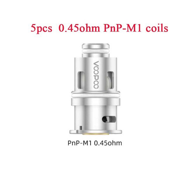 VOOPOOO VINCI Coil Mod Pod Kit 0.3ohm 0.45ohm 0.6ohm PnP-VM1 Mesh Coil Vape Occ  5PCS/kotak  VINCI X