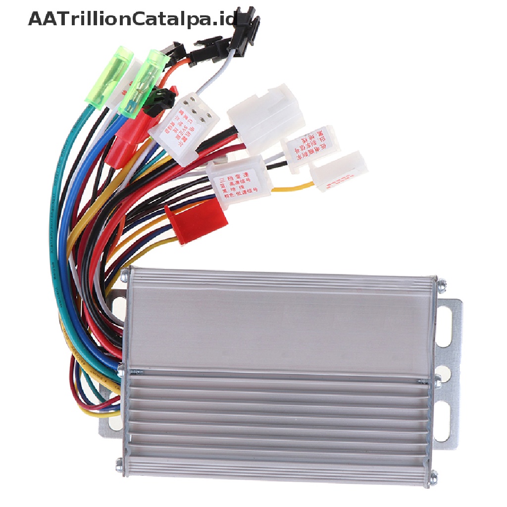 (AATrillionCatalpa) Controller Motor Brushless Elektrik DC 36V / 48V 350W Untuk Skuter / Sepeda Elektrik