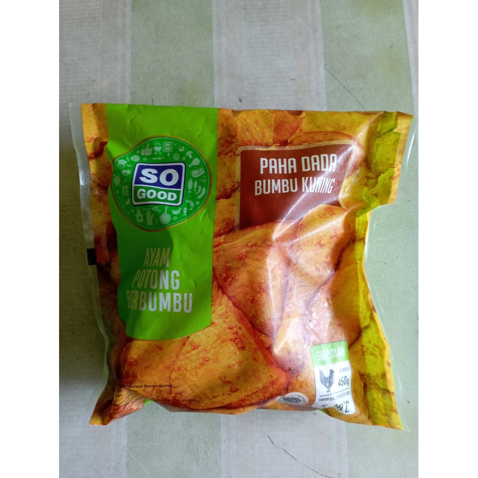 

so god ayam paha dada bumbu kuning