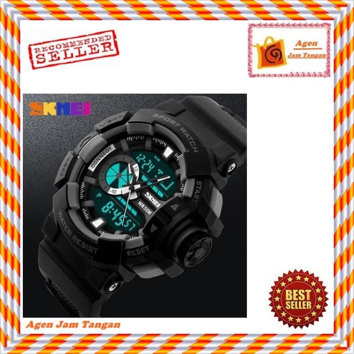 Jam tangan sporty ORIGINAL / Jam tangan pria jumbo PREMIUM -XJZ