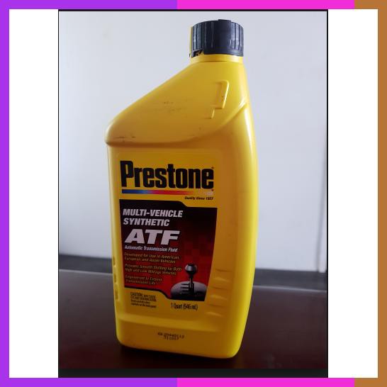 Prestone Multi Vehicle Synthetic Atf 946Ml Oli Atf Mv 62371