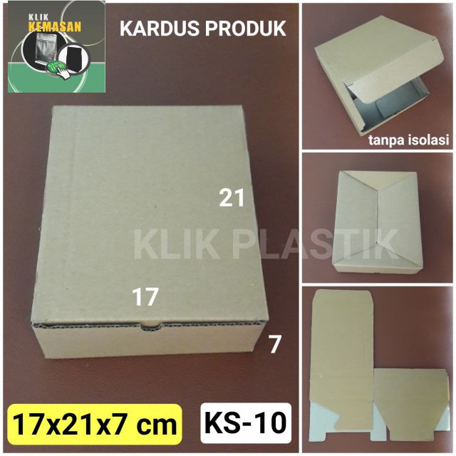 

KARDUS PRODUK 17X21X7/BOX KARDUS SEPATU HP PACKING KOTAK DOS DUS BOX