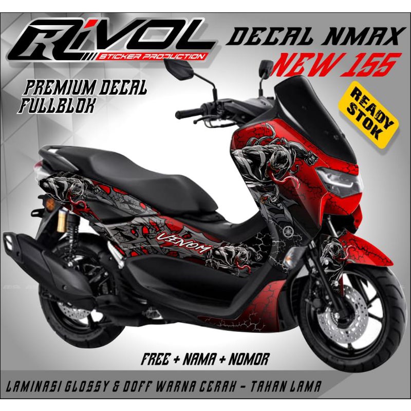 decal stiker variasi yamaha nmax new 2021 full body sticker striping decal nmax 2021