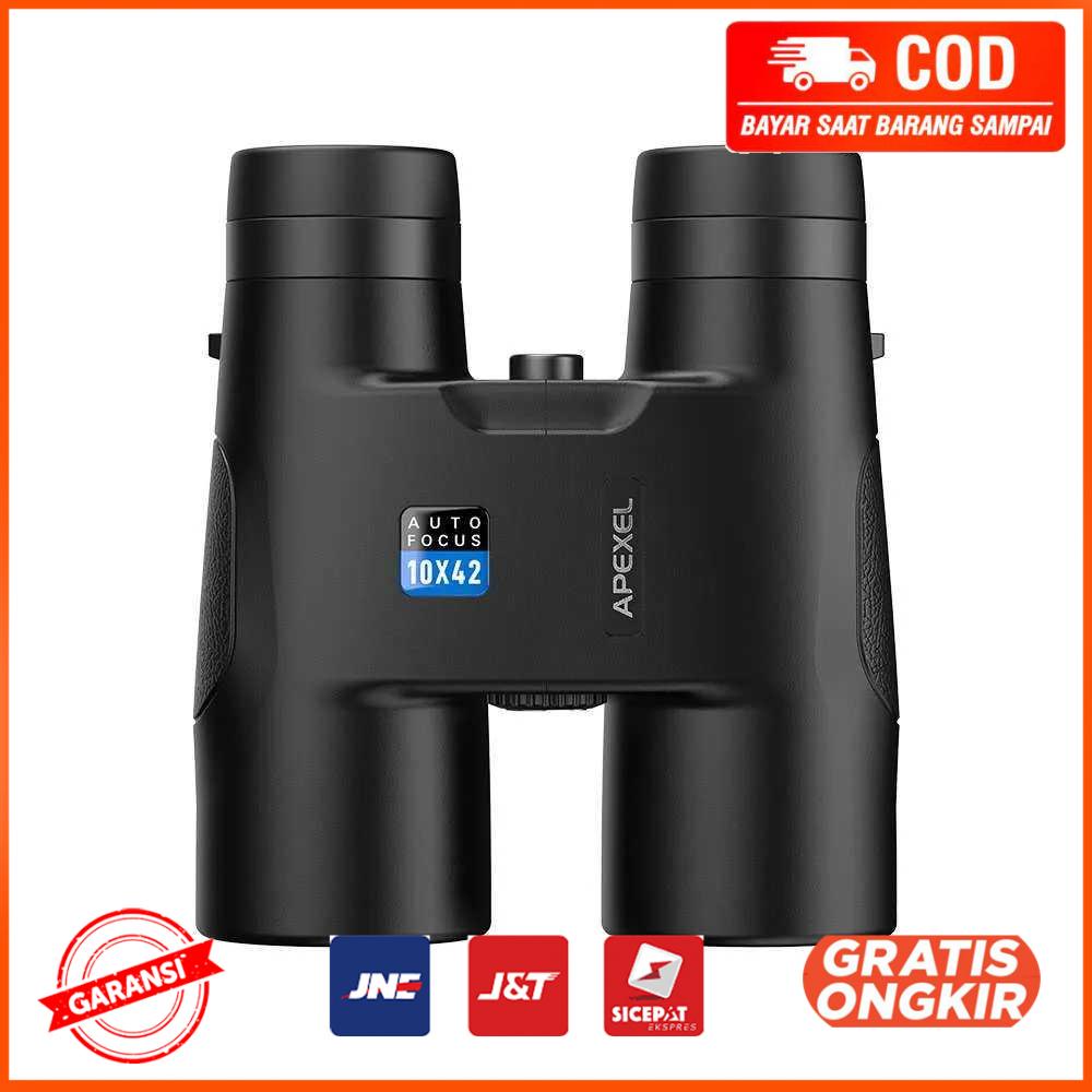 APEXEL Teropong Binoculars Fixed Focus HD Vision 10x42 - APL-RB10X42A