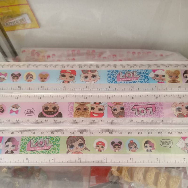 

penggaris mistar Lol merk kayagi 30 cm