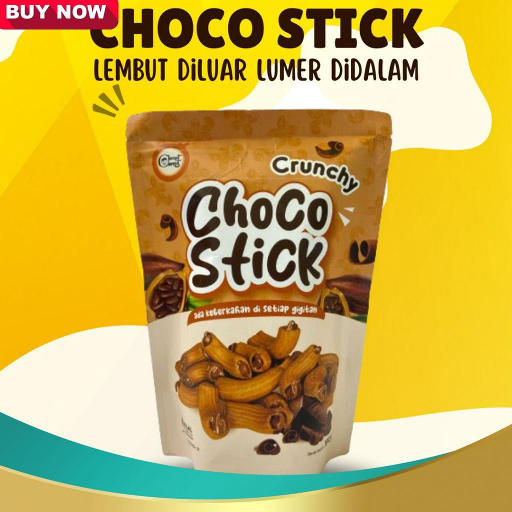 

PROMO MENARIK Choco Stick Keripik Cokelat Stick Lembut dan Lumer di Mulut 1 gr