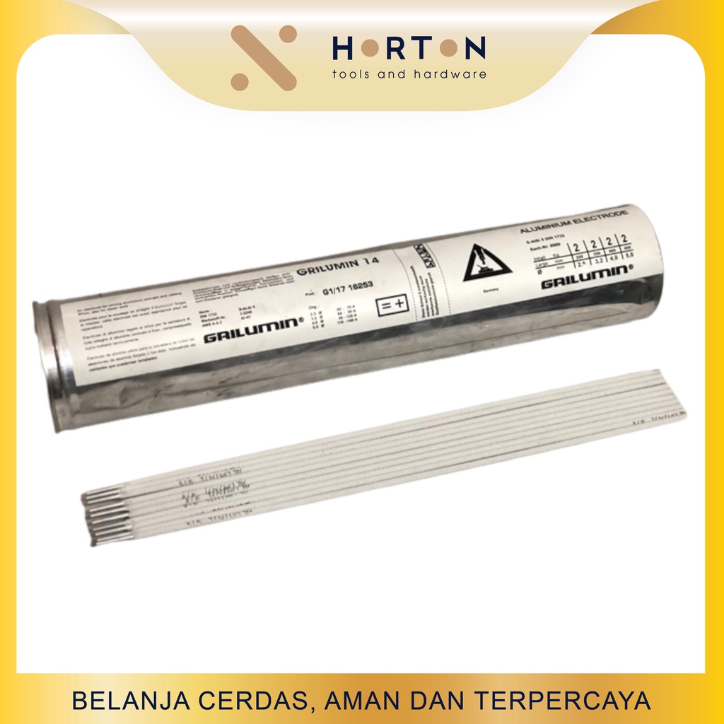 Kawat Las Aluminium 2.6mm Per Pcs / Aluminium Electrode