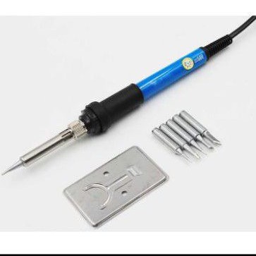 Alat Solder Kit Adjustable temperature 60W