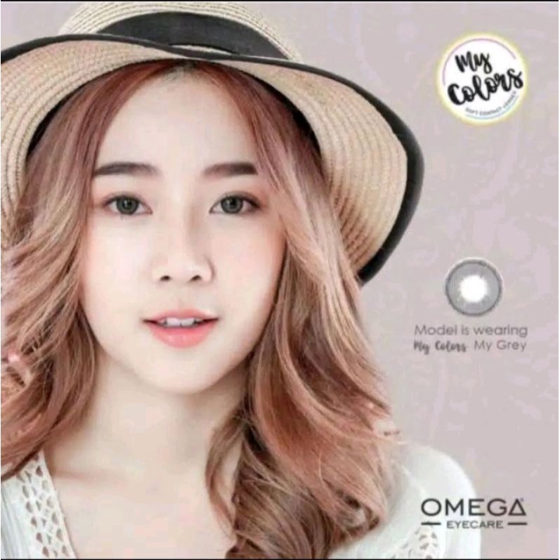 My Color softlens by Omega /Softlens Normal /Minus /15mm/softlen/Kacamata cuci gudang