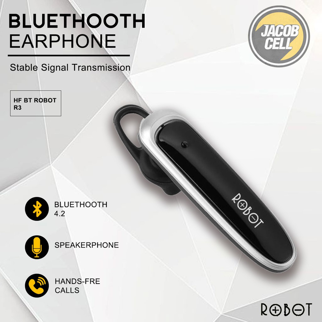 Headset Bluetooth Robot Vivan R3