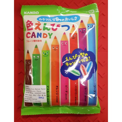 

Permen kanro bentuk pensil