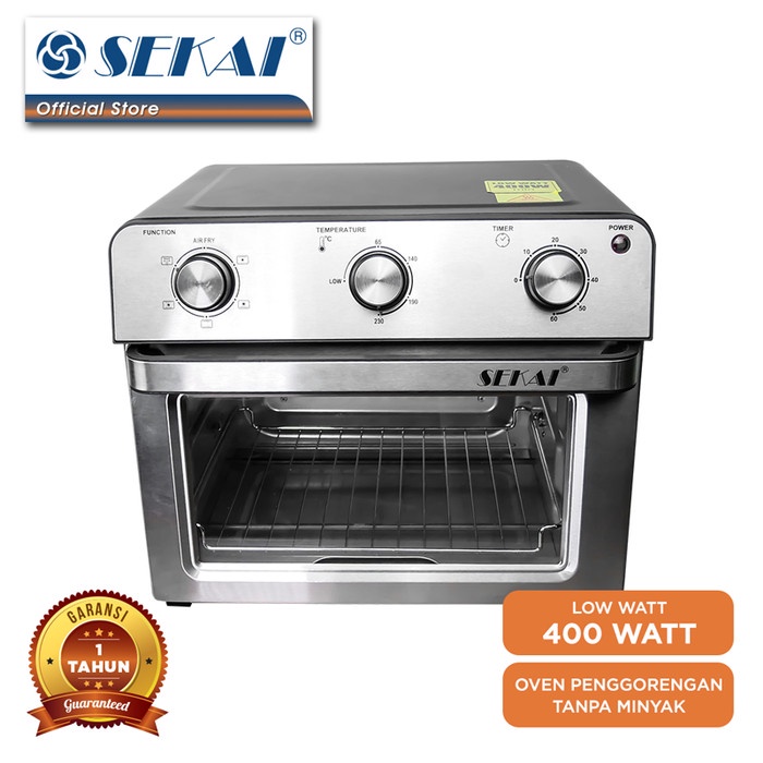 SEKAI Air Fryer Oven 2in1 AFO220 Kapasitas 22 Liter AFO 220