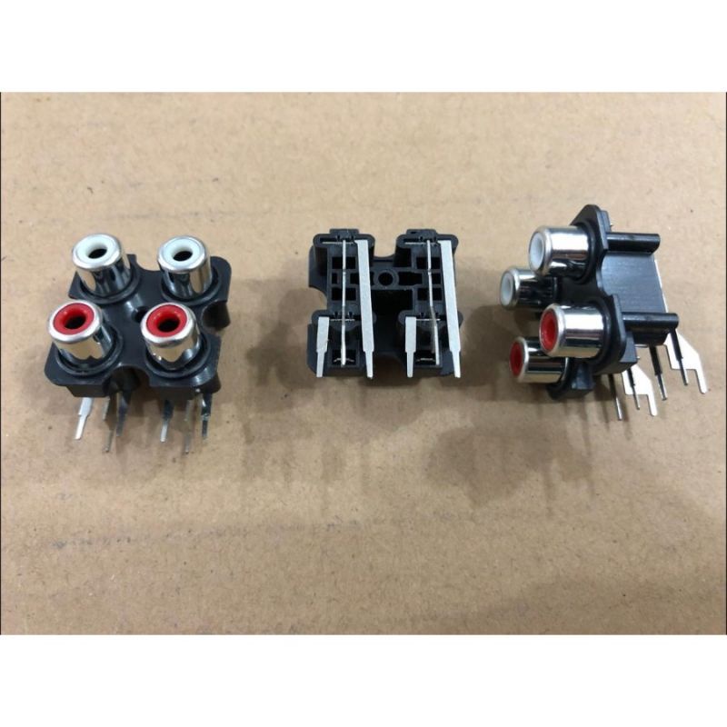 Soket RCA Isi 4 Socket RCA ISI 4 pin BELL