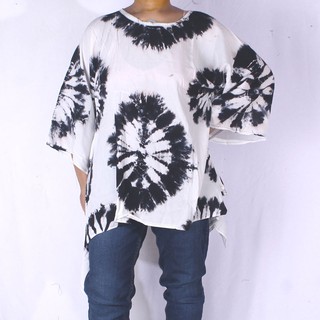  Outer  Batik  Shibori Cardigan dan Blus Batwing Shopee  