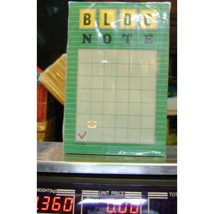 

NEW PRODUK !!! BLOCK NOTE - MISC BRAND - LARGE PLAIN / BESAR POLOS (EACHES) SD38