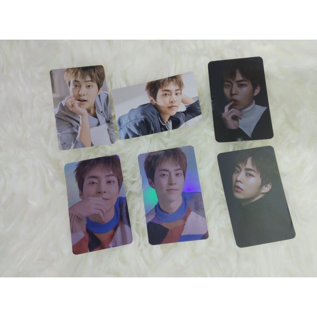 photocard xiumin