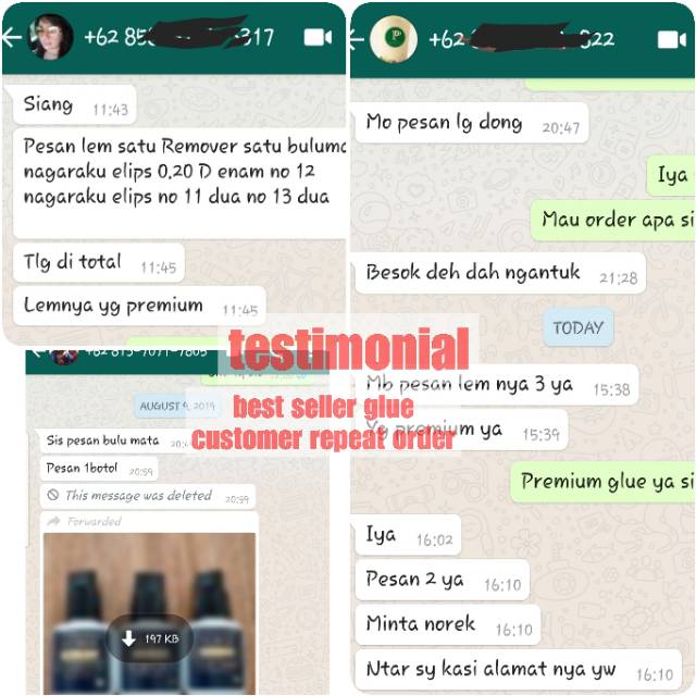 Premium Glue Lem sambung bulumata / LEM TIDAK PEDIH DIMATA