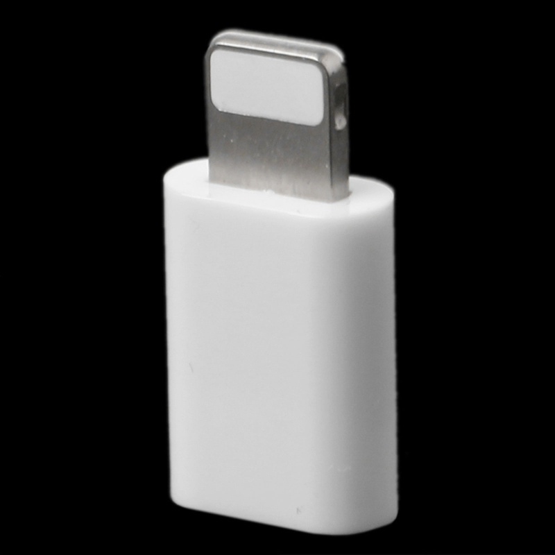 Cre Adapter USB C Female Ke Lightning Male Untuk iPhone X 5 6 7 8 iPad iPod