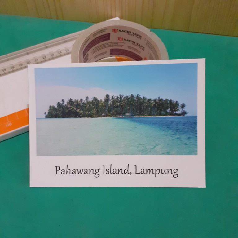 

[A-32] Kartu Pos/Postcard Pulau Pahawang